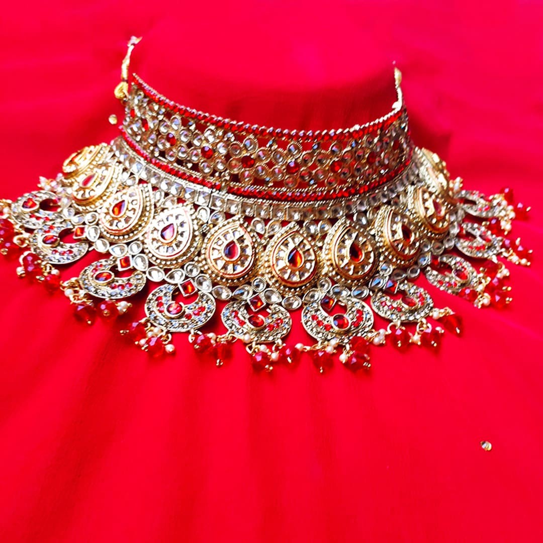 Red jodhpuri bridal Set